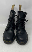 Load image into Gallery viewer, Dr. Martens Unisex 1460 Black Leather Lace-Up Ankle Combat Boots Size M7 W8