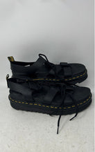 Load image into Gallery viewer, Dr. Martens Womens Nartilla Black Leather Lace-Up Gladiator Sandals Size 10