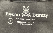 Load image into Gallery viewer, Psycho Bunny Mens Black Cotton Short Sleeve V-Neck Pullover T-Shirt Size 5