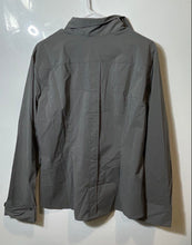 Load image into Gallery viewer, New York & Company Mens Gray Long Sleeve Collared Button-Up Shirt Size XL