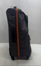 Load image into Gallery viewer, Timberland Unisex Black Orange Soft Side Rolling Travel Luggage Upright Suitcase