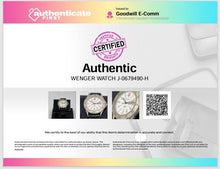 Load image into Gallery viewer, Authentic Wenger Men's Matte Silver Tone Watch