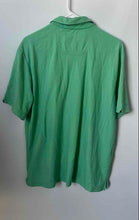 Load image into Gallery viewer, Tommy Bahama Mens Mint Green Island Zone Collared Button-Up Shirt Size Large