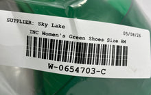 Load image into Gallery viewer, INC International Concepts Womens Beyla Green Slip-On Slide Sandals Size 8M
