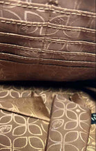 Load image into Gallery viewer, Fossil Womens Multicolor Butterfly Print Leather Adjustable Strap Crossbody Bag