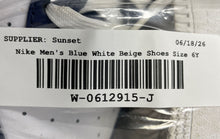 Load image into Gallery viewer, Nike Kids Air Force 1 Low LV8 FN7239-410 Blue White Beige Sneaker Shoes Size 6Y