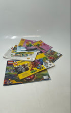 Load image into Gallery viewer, Lot Of 10 Pcs Assorted Lego Large Print Mixed Instruction Manuals For Age 3+