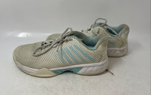 Load image into Gallery viewer, K-Swiss Womens Hypercourt Express 2 Gray Blue Lace-Up Sneaker Shoes Size 9.5
