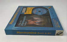 Load image into Gallery viewer, Swan Harmonica Kit With Paperback Book CD And Harmonica By David Harp Not Tested
