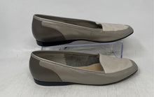 Load image into Gallery viewer, Enzo Angiolini Womens liberty Silver Leather Slip-On Loafer Shoes Size 8M