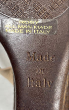 Load image into Gallery viewer, Italian Shoemakers Womens Rosy Tan Brown Wedge Heel Slip-On Slide Sandals Size 7
