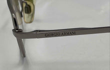 Load image into Gallery viewer, Authentic Giorgio Armani Men's Silver Tone Glasses. With Case