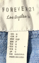 Load image into Gallery viewer, Forever 21 Womens Blue Long Sleeve Spread Collar Button-Up Shirt Size S