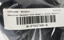 Load image into Gallery viewer, Kenneth Cole Reaction Womens Black Leather Block Ankle Boots Size 8.5M