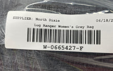 Load image into Gallery viewer, Lug Ranger Womens Gray Adjustable Strap Outer Pocket Zip Top Lined Crossbody Bag