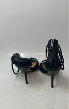 Load image into Gallery viewer, Badgley Mischka Womens Kandyce Black High Stiletto Ankle Strap Heels Size 8