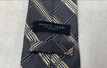 Load image into Gallery viewer, Pronto Uomo Mens Multicolor Geometric Print Adjustable Long Formal Designer Tie