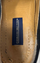 Load image into Gallery viewer, Giorgio Brutini Mens Black Leather Slip-On Low Top Loafer Shoes Size 11.5 D