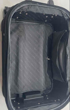 Load image into Gallery viewer, Olympia Unisex Black Two Wheels Multiple Pockets Expandable Luggage Suitcase