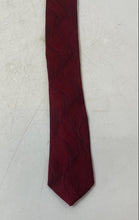 Load image into Gallery viewer, Gianfranco Ruffini Mens Red Printed Silk Adjustable Pointed Tie One Size