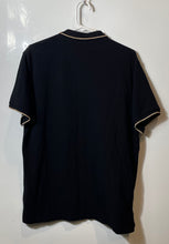 Load image into Gallery viewer, Guess Mens Black Cotton Short Sleeve Collared Golf Polo Shirt Size XL