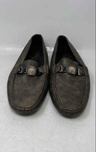 Load image into Gallery viewer, Platini Mens Dark Bronze Moc Toe Slip-On Driving Loafer Shoes Size 11