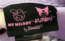 Load image into Gallery viewer, My Melody & Kuromi By Sanrio Girls Purple Pink Denim Boyfriend Shorts Size 3