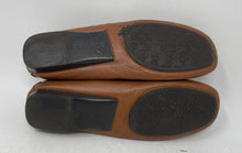 Load image into Gallery viewer, Michael Kors Womens Hamilton Brown Leather Slip-On Flat Moccasin Shoes Size 7M