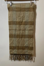 Load image into Gallery viewer, Authentic Christian Dior Womens Beige Plaid Cashmere Rectangle Scarf One Size