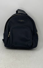 Load image into Gallery viewer, Karl Lagerfeld Womens Black Zipper Adjustable Strap Top Handle Backpack