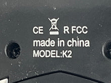 Load image into Gallery viewer, Run Mus Model K2 Black And Blue Over Ear Gaming Headphones Not Tested