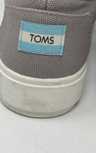 Load image into Gallery viewer, Toms Womens Cordones Gray Round Toe Low Top Lace-Up Sneakers Shoes Size 9