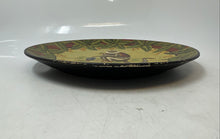 Load image into Gallery viewer, Multicolor Colonial Monkey Print Ceramic Round Shape Decorative Plate