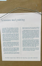 Load image into Gallery viewer, Framed Louisiana Mud Painting Art By Henry Neubig Magnolia Flowers Signed