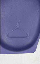 Load image into Gallery viewer, Authentic Nike Womens Air Jordan Hex DX6405-500 Dark Purple Mule Sandals Size 7B