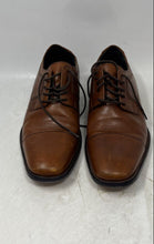 Load image into Gallery viewer, Johnston & Murphy Mens Novick Brown Leather Derby Dress Shoes Size 8.5M