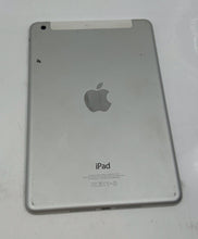 Load image into Gallery viewer, Apple iPad Mini 1st Generation Model A1455 Silver Tablet Powers On For Parts