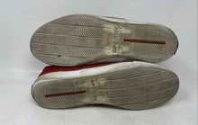 Load image into Gallery viewer, Sperry Mens Red White Canvas Round Toe Lace-Up Sneakers Shoes Size 13M