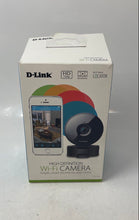 Load image into Gallery viewer, D-Link Black 720p HD Wi Fi MicroSD Slot Day Night Security Camera Not Tested