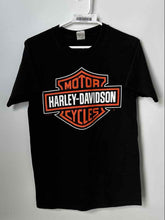 Load image into Gallery viewer, Harley-Davidson Mens Black Cotton Short Sleeve Crew Neck Graphic T-Shirt Size S