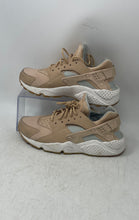 Load image into Gallery viewer, Nike Womens Huarache Run 634835-204 Beige Low Top Lace-Up Sneaker Shoes Size 7