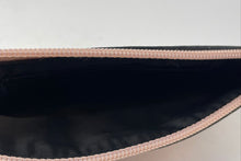 Load image into Gallery viewer, Victoria Secret Womens Pink Metallic Leather Zipper Wristlet Wallet