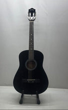 Load image into Gallery viewer, Ashthorpe B24 Black 6 String Full Size Acoustic Guitar With Soft Case