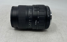 Load image into Gallery viewer, Sigma Black 70-210mm f/4-5.6 UC-II AF Interchangeable Zoom Lens With Box