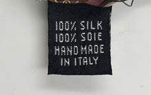 Load image into Gallery viewer, Valentino Mens Multicolor Printed Silk Keeper Loop Adjustable Designer Tie