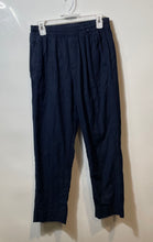 Load image into Gallery viewer, Abercrombie & Fitch Womens Blue Elastic Waist Loose Fit Ankle Pants Size XS