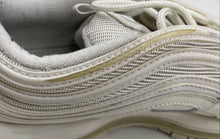 Load image into Gallery viewer, Authentic Nike Mens Air Max 97 921826-101 White Sneaker Shoes Size 10 Damaged