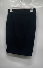 Load image into Gallery viewer, Alfani Womens Black Flat Front Knee-Length Straight & Pencil Skirt Size PS