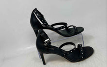 Load image into Gallery viewer, Michael Kors Womens Black Studded High Stiletto Ankle Strap Heels Size 7M