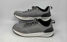 Load image into Gallery viewer, George Mens Gray White Black Knit Low Top Slip-On Sneaker Shoes Size 7.5